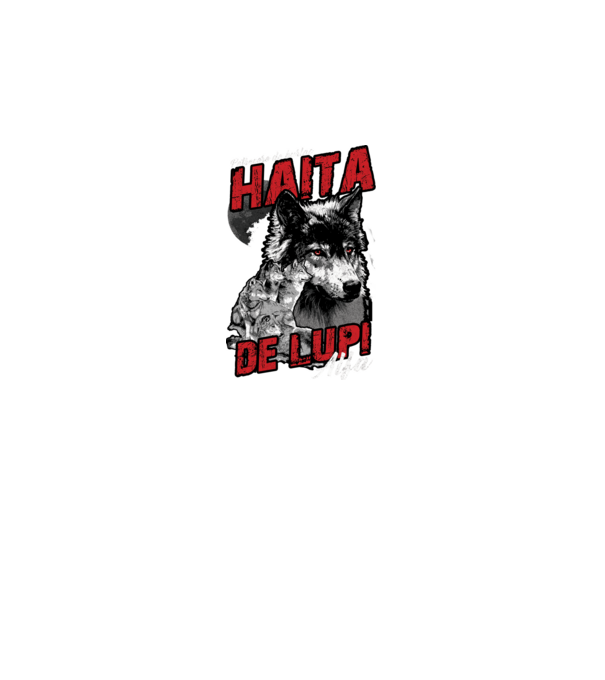 Petrecere de burlac - haită de lupi masculi alfa model negru pe tricou