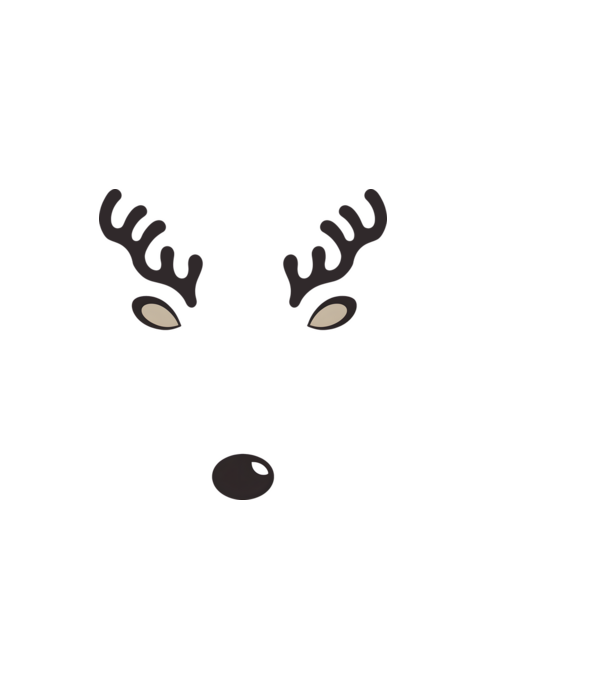 Dar eu o fac crăciun chiar căprioară Negru model negru pe tricou