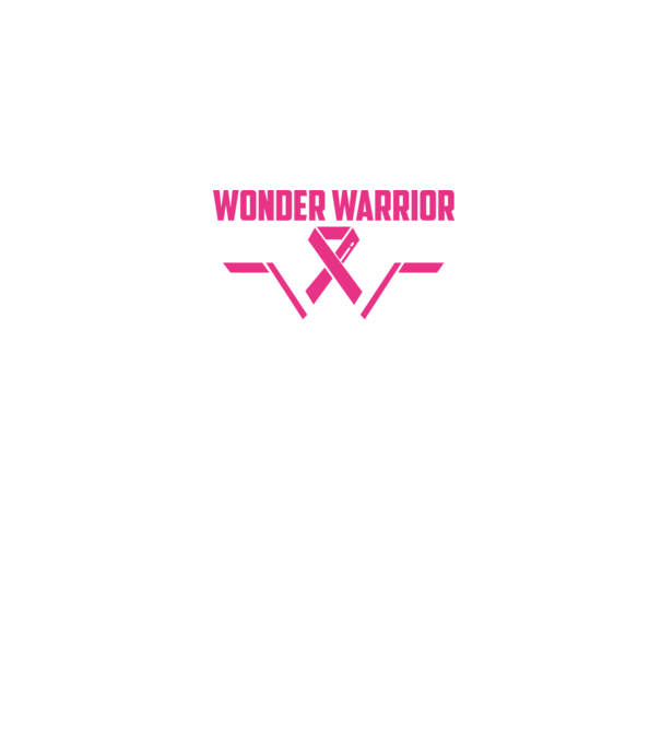 WONDER WARRIOR model negru pe tricou