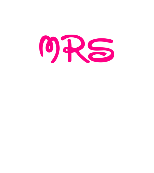 Mrs model alb pe tricou