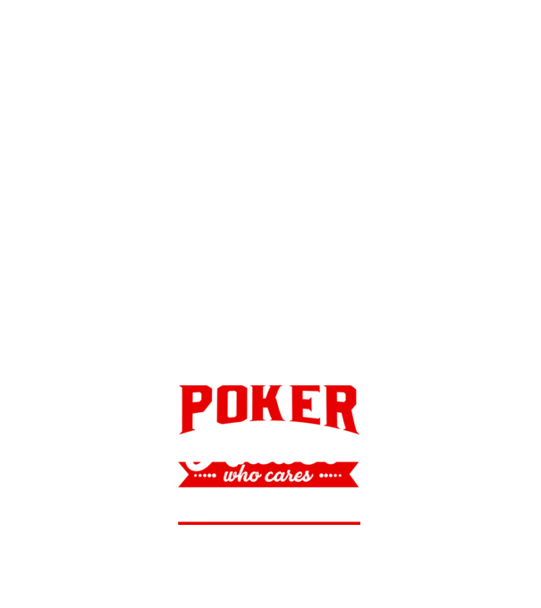 Sport is the answer JUCĂTOR POKER model alb pe tricou