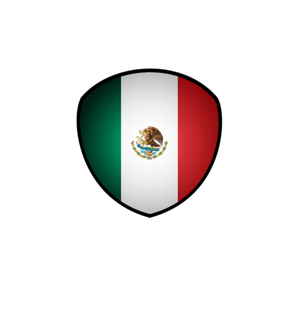 MEX-jabulani-flag model alb pe tricou