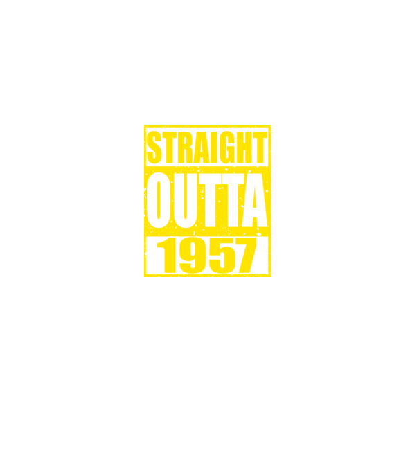 Straight Outta - 1957 model roșu pe tricou