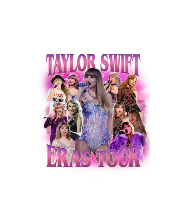 Taylor Swift ERAS bootleg 01 model alb pe tricou