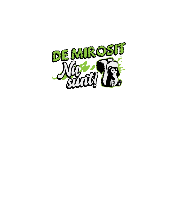De mirosit nu sunt model negru pe tricou