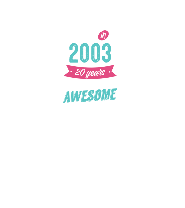 Made in 2003 model negru pe tricou