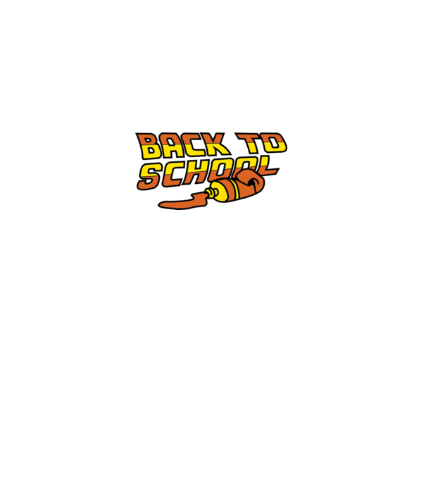 Back to school model negru pe tricou