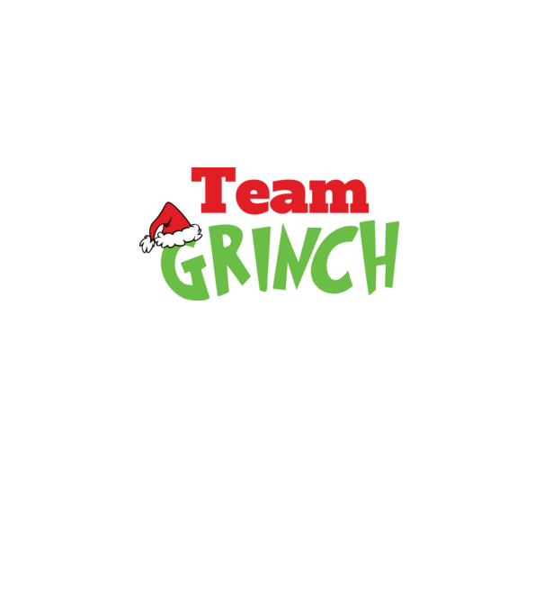 Team Grinch model negru pe tricou
