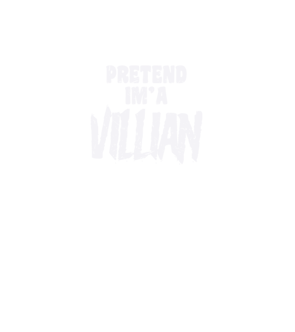 Villian carnaval model negru pe tricou