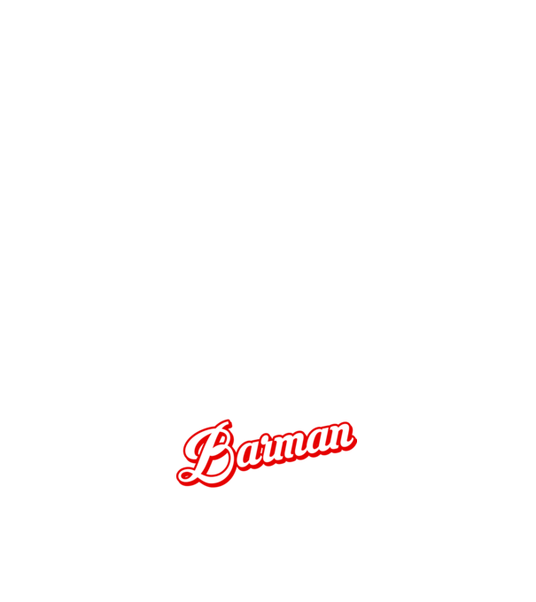 Cel mai bun BARMAN din lume model negru pe tricou