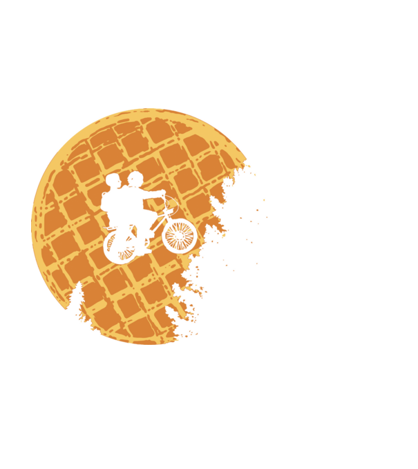 cookie moon stranger things model alb pe tricou