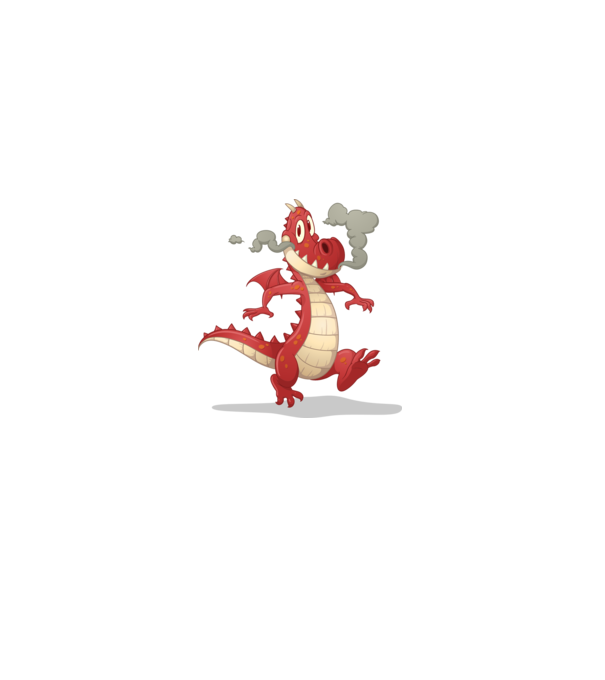 Dragon model turcoaz pe tricou