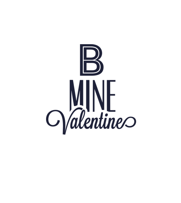 Be my Valentine! model alb pe tricou