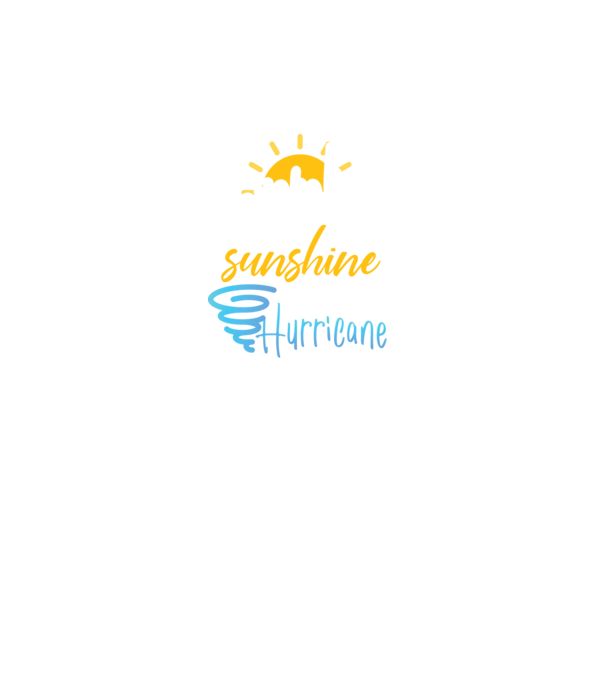 November Girls are Sunshine mixed with a little Hurricane model turcoaz pe tricou