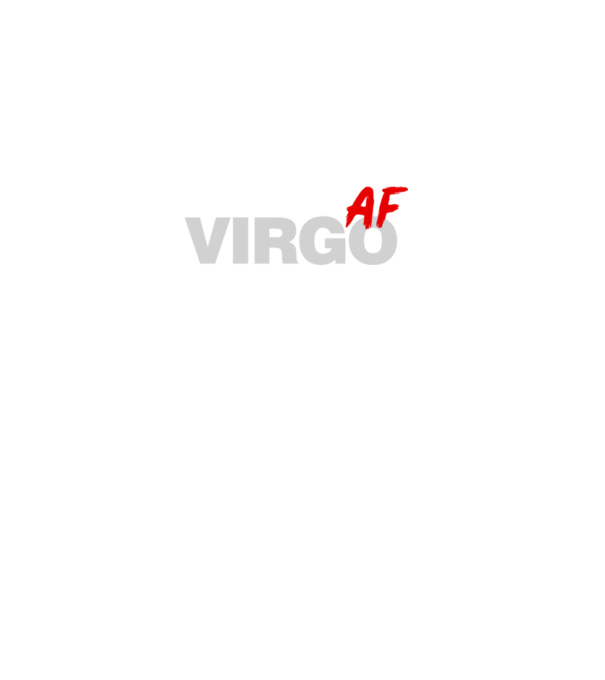 VIRGO as fuck model negru pe tricou