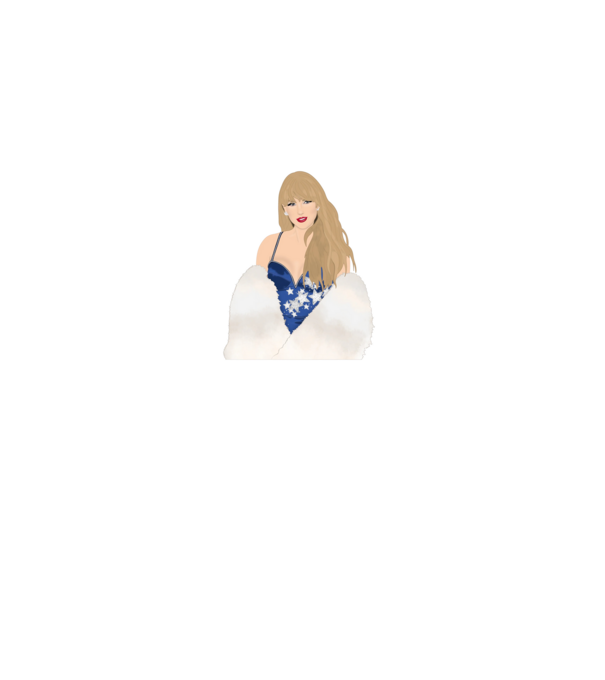 Taylor Swift blue model nisipiu pe tricou