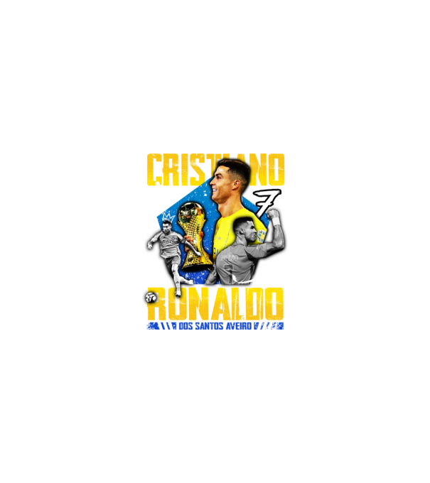 Ronaldo tribute model nisipiu pe tricou