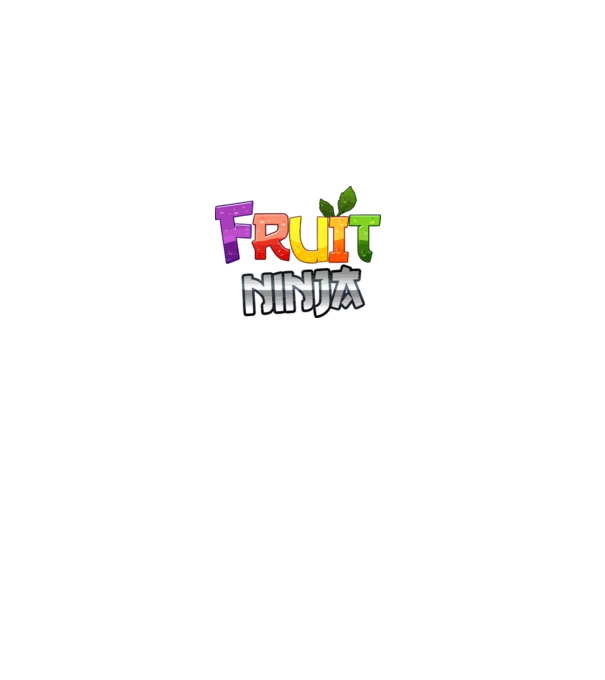 Fruit Ninja model gri pe tricou