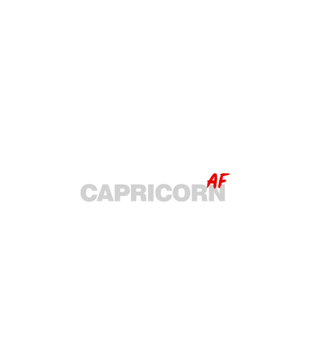 CAPRICORNas fuck model negru pe tricou