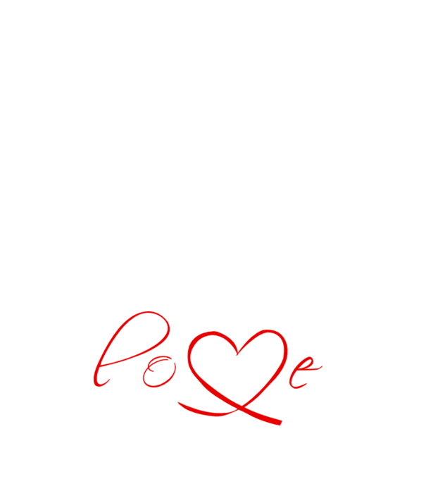 Love Valentines day model negru pe tricou