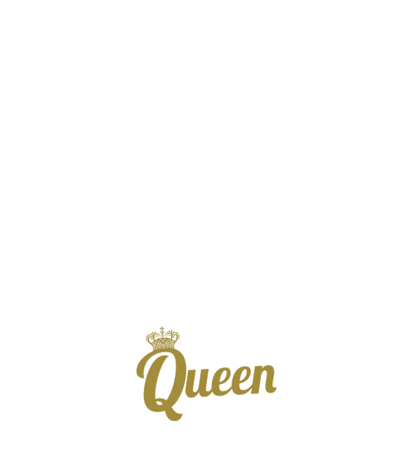 Nurse a title just above Queen model alb pe tricou