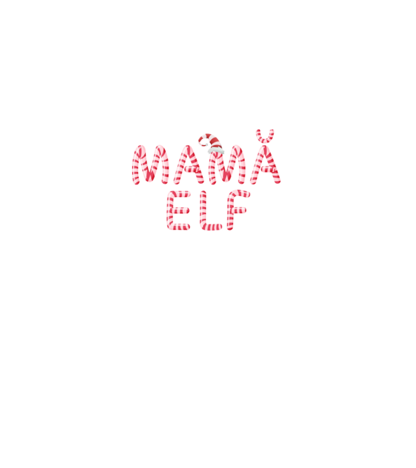 mamă elf model negru pe tricou