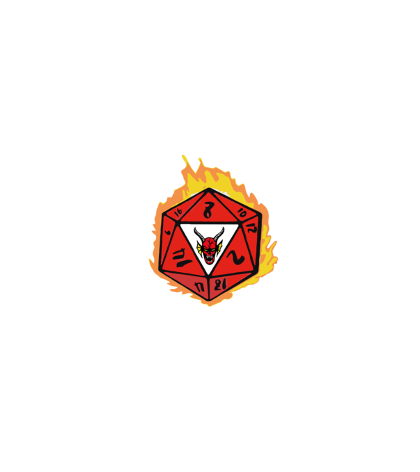 hellfire club roll dice model negru pe tricou