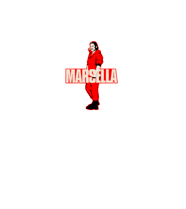 mareille la casa de papel model turcoaz pe tricou