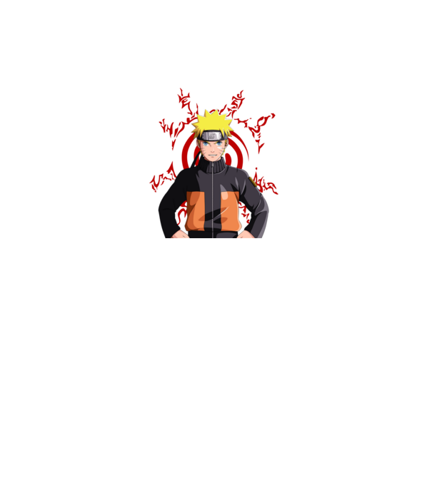 NARUTO model negru pe tricou