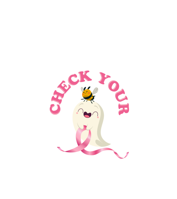Check your boo-bees model negru pe tricou