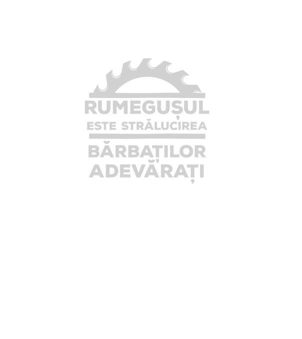 Rumegușul este strălucirea bărbaților adevărați model negru pe tricou