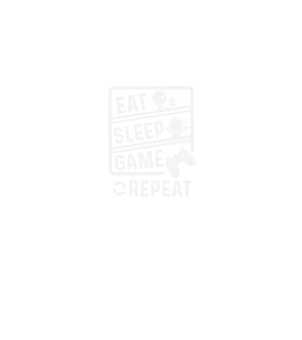 Eat sleep game repeat model albastru jeanși pe tricou