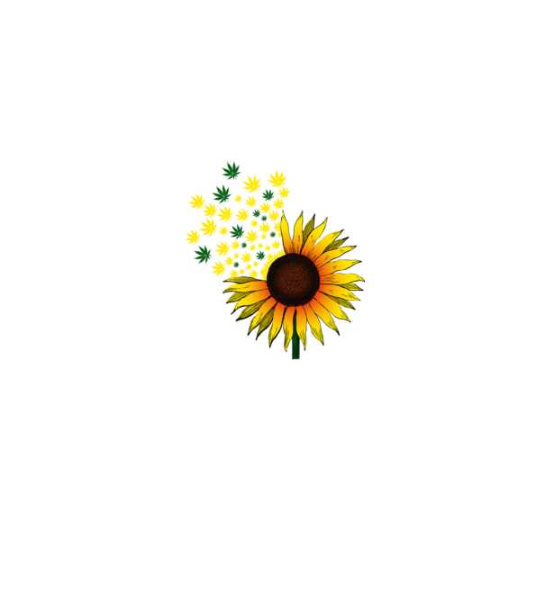 Sunflower Weed model gri pe tricou