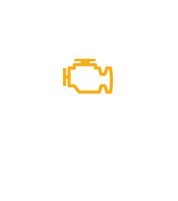 check engine model negru pe tricou