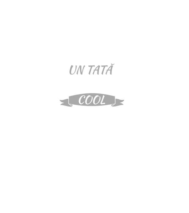 Așa arată un tată cu adevărat cool model negru pe tricou