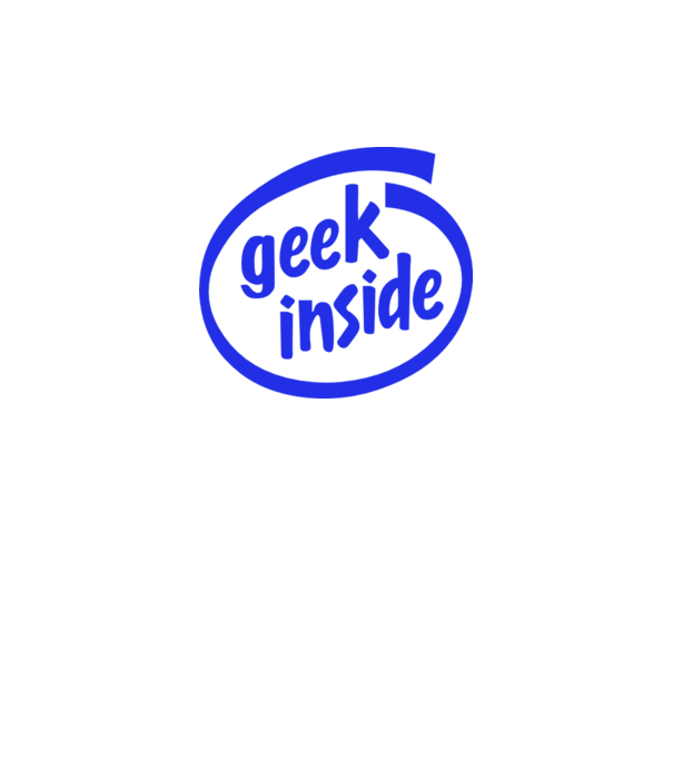 Geek inside model verde neon pe tricou