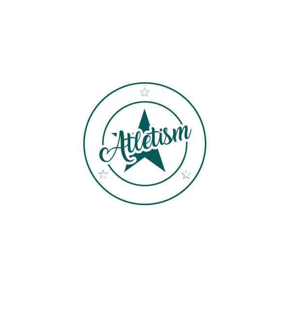 mâncare somn repetare ATLETISM model negru pe tricou