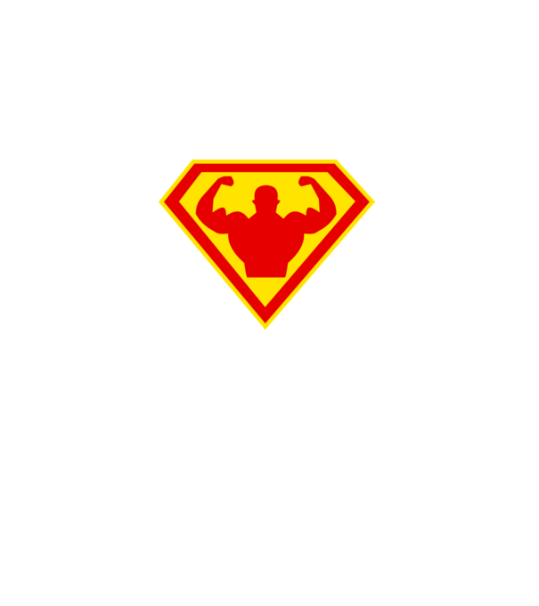 Superom model negru pe tricou
