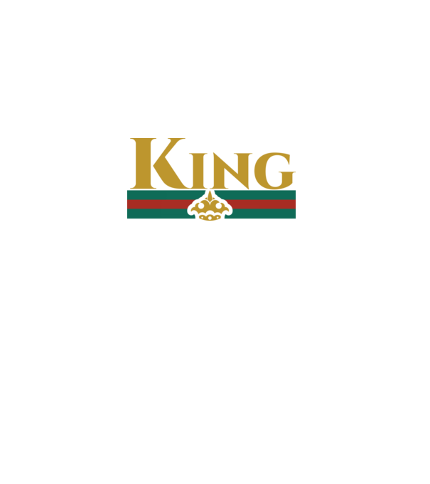 Gucci king model negru pe tricou