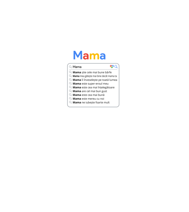 căutare Google Mama model negru pe tricou