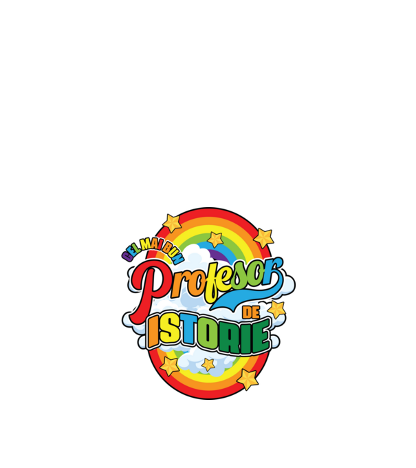Cel mai bun profesor de istorie model negru pe tricou