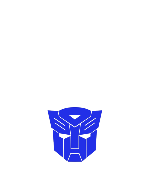 Autobot model negru pe tricou