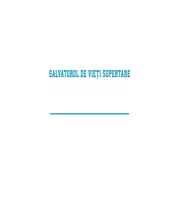 MEDIC: pentru că salvatorul de vieți supertare nu este un post oficial disponibil model negru pe tricou
