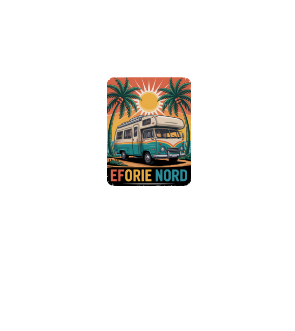 Eforie Nord model alb pe tricou