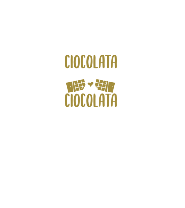 ciocolata nu pune întrebări, ciocolata înțelege model negru pe tricou