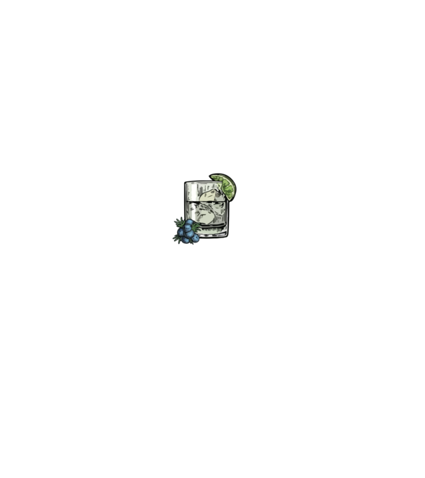 Let the fun be gin model negru pe tricou