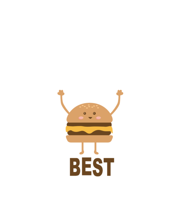 Best hamburger model alb pe tricou