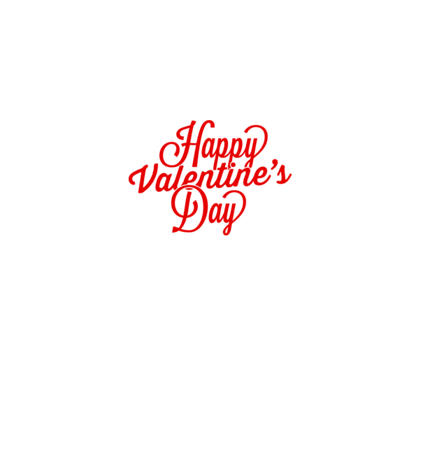 Happy Valentines day model negru pe tricou
