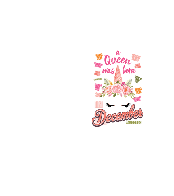 A queen was born in DECEMBER model galben neon pe tricou