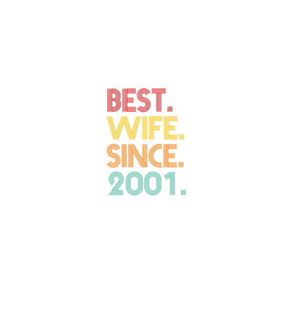 best wife since 2001 retro model negru pe tricou